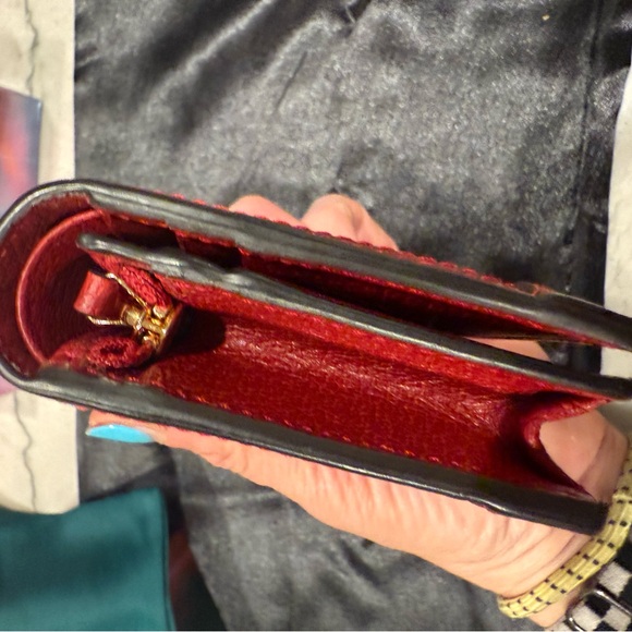 Gucci Flora Print Ophidia Print Wallet-Red Leather interior. Full Inclusion - Picture 9 of 16